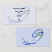 Fractal - Dolfijn Visitekaartje (Voorkant / Achterkant)