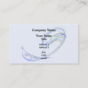 Fractal - Dolfijn Visitekaartje