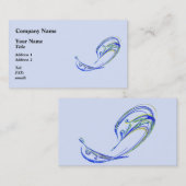 Fractal - Dolphin Visitekaartje (Voorkant / Achterkant)