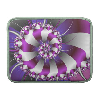 Fractal Domeinen (met logo) Beschermhoes Voor MacBook Air