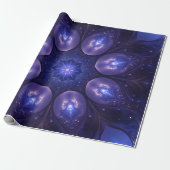 Fractal Dream Wrapping Paper Cadeaupapier (Uitgerold)