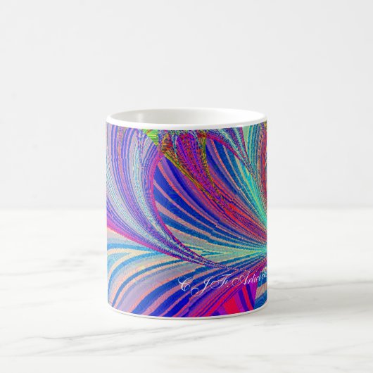 Fractal Dreams Koffie Mok (Center)