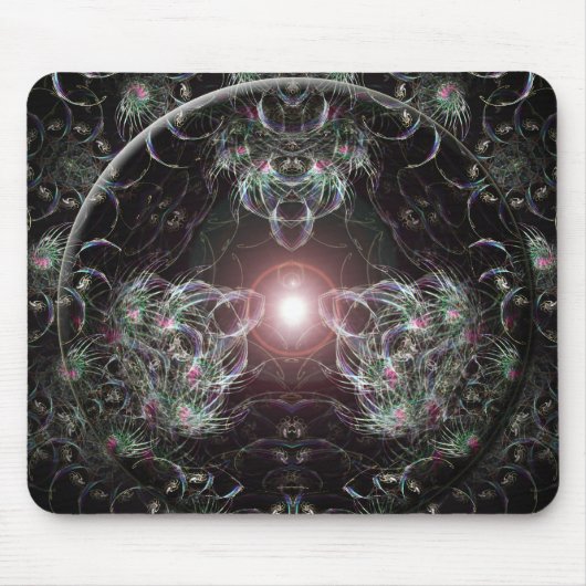 Fractal Dreamweaver Mousepad Muismat (Voorkant)