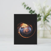 fractal één briefkaart (Staand voorkant)