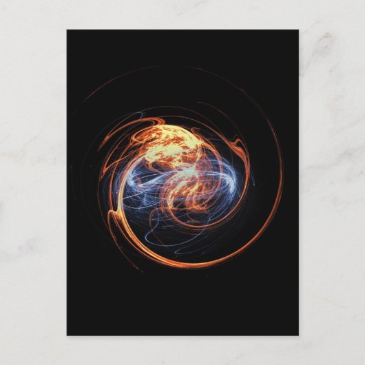 fractal één briefkaart (Voorkant)