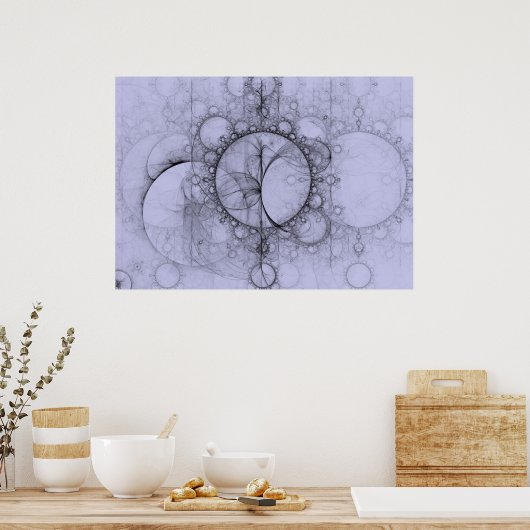 Fractal Effervescence Poster (Keuken)