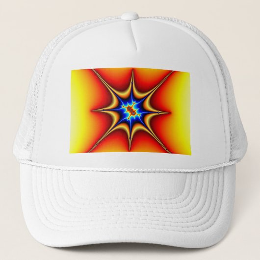 Fractal Emblem - Fractal Art Trucker Pet (Voorkant)