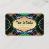 Fractal energie godin tarot Visitekaartjes (Voorkant)