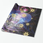 Fractal Energy burst Cadeaupapier (Uitgerold)