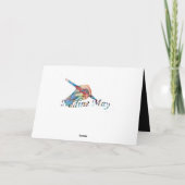 Fractal Energy burst Feestdagen Kaart (Achterkant)