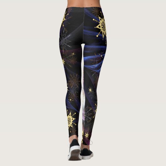 Fractal Energy burst Leggings (Achterkant)