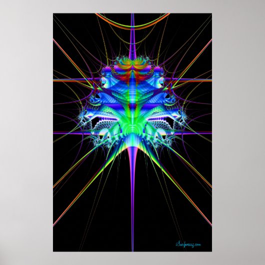 Fractal Escape Poster (Voorkant)