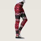 Fractal Etno aangepaste Leggings (Rechts)
