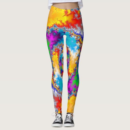 Fractal Explosion Leggings (Voorkant)