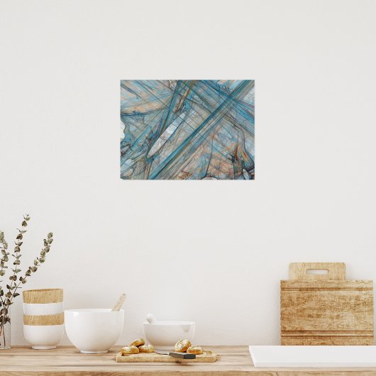 Fractal Expression II Poster (Keuken)