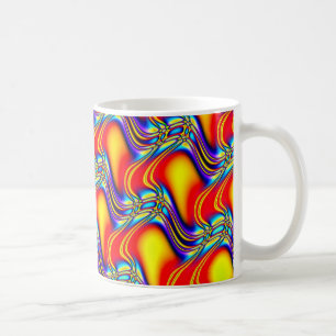 Fractal Facets Koffiemok