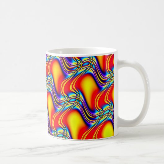 Fractal Facets Koffiemok (Rechts)