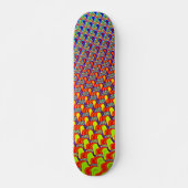 Fractal Facets Persoonlijk Skateboard (Voorkant)