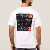 Fractal Fantasiatisch T-shirt (Achterkant)