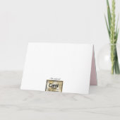 Fractal Fantasie (kaart) Feestdagen Kaart (Achterkant)