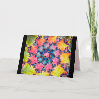 Fractal Fantasie (kaart) Feestdagen Kaart