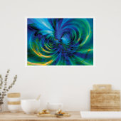 Fractal Fantasy 18 Poster (Keuken)