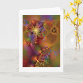 Fractal Fantasy 25 Kaart (Gele Bloem)