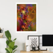 Fractal Fantasy 25 Poster (Thuiskantoor)