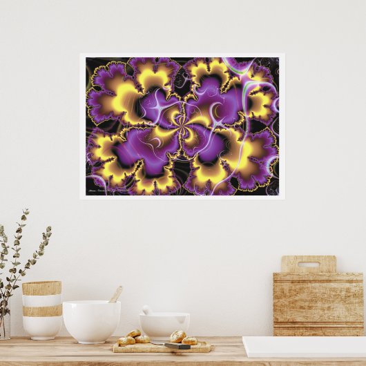 Fractal Fantasy 2 Poster (Keuken)