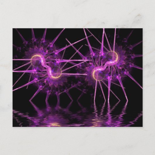 Fractal Fantasy Insect Briefkaarten (Voorkant)