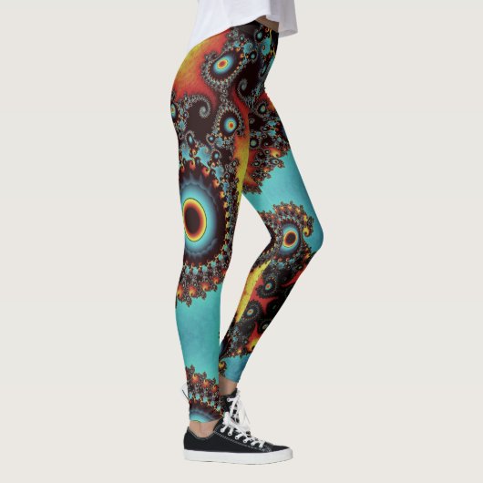 Fractal fantasy leggings (Rechts)