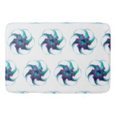 Fractal Fantasy Swirls Bath Mat (Voorkant)