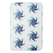 Fractal Fantasy Swirls Bath Mat (Voorkant Verticaal)