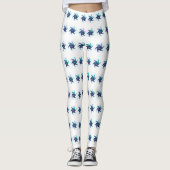 Fractal Fantasy Swirls Leggings (Voorkant)