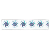Fractal Fantasy Swirls Table Runner Korte Tafelloper (Horizontaal)