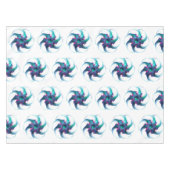 Fractal Fantasy Swirls Tablecloth Tafelkleed (Voorkant (Horizontaal))