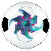 Fractal Fantasy Swirls Voetbal (Gedraaid)