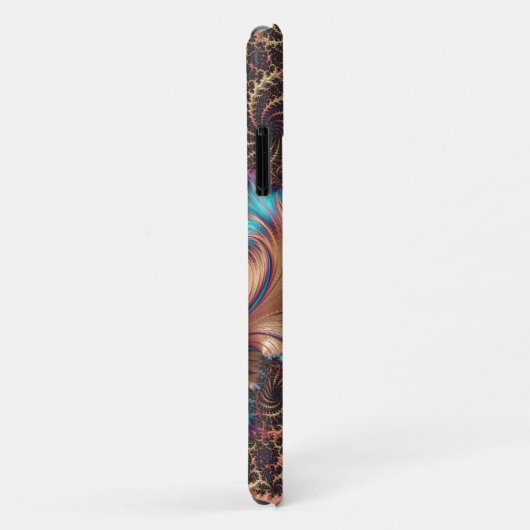 Fractal Feather Case-Mate iPhone Case (Achterkant/rechts)