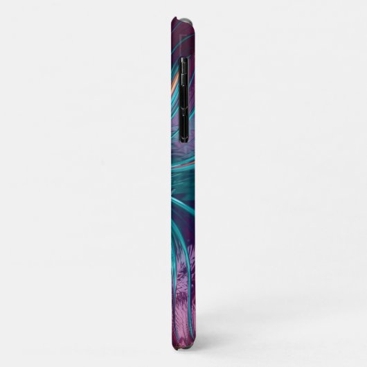 Fractal Feather Case-Mate iPhone Case (Achterkant/links)