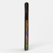 Fractal Feathers & aangepaste naam Case-Mate iPhone Case (Achterkant/rechts)