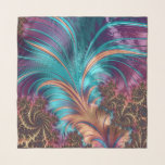 Fractal Feathers Sjaal<br><div class="desc">Een prachtig afbeelding van veren gemaakt in fractale kunst, is te zien op deze 36 x 36 inch vierkant chiffon scarf. De afdruk is heerlijk en mooi aan beide zijden. Gebruik jezelf of geef je als geschenk voor verjaardagen, Valentijnsdag, Moederdag, pensioneringen en nog veel meer. Deze kleurrijke sjaal maakt het...</div>