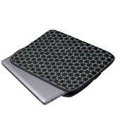 Fractal Finesse-laptophoes Laptop Sleeve (Voorkant onderkant)