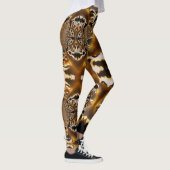 Fractal Fire Magic Custom Leggings (Rechts)