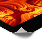 Fractal Fire Poster (Hoek)