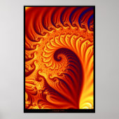 Fractal Fire Poster (Voorkant)