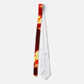 Fractal fire stropdas (Achterkant)