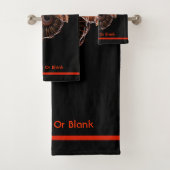 Fractal Firebird Bad Handdoek (Insitu)