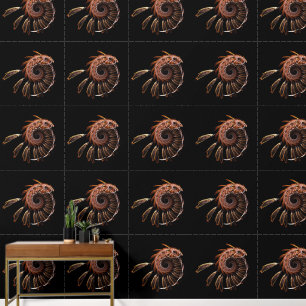 Fractal Firebird Behang