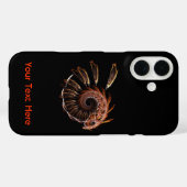 Fractal Firebird Case-Mate iPhone Case (Achterkant (horizontaal))