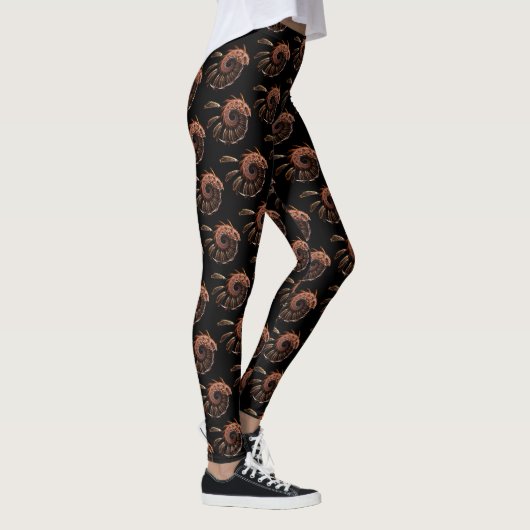 Fractal Firebird Leggings (Rechts)